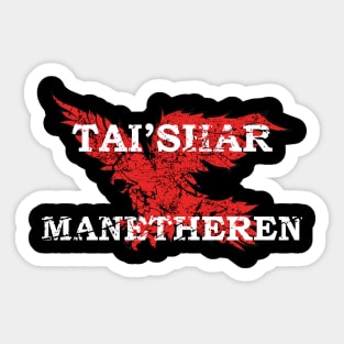 Tai'shar Manetheren Eagle. Sticker